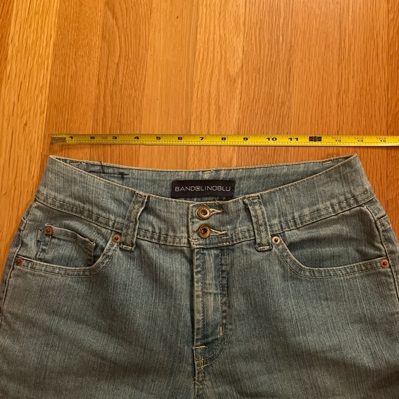 vintage bandolino blu boot cut light wash jeans - Picture 4 of 5